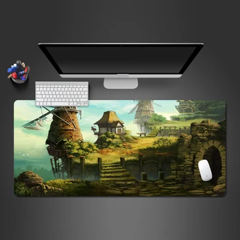 

Large Office Computer Desk Mat Modern Table Keyboard Mouse Pad Laptop Cushion Desk Mat Gamer Mousepad Mat Tapis De Souris