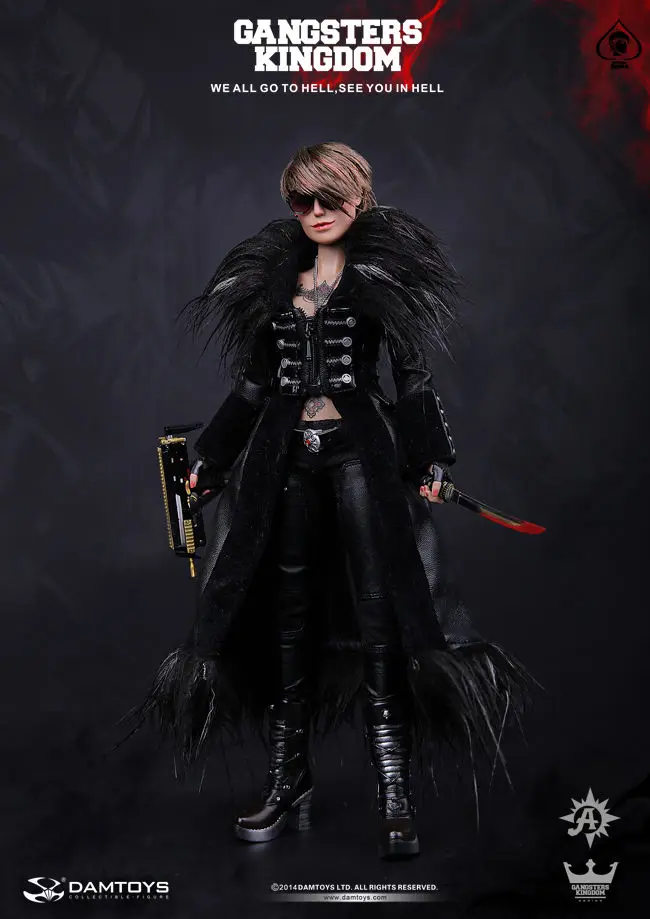 DAM Toys GK008 The Gangsters Kingdom Female Killer Spade 6 Ada 1 6 Figure Action Figures 