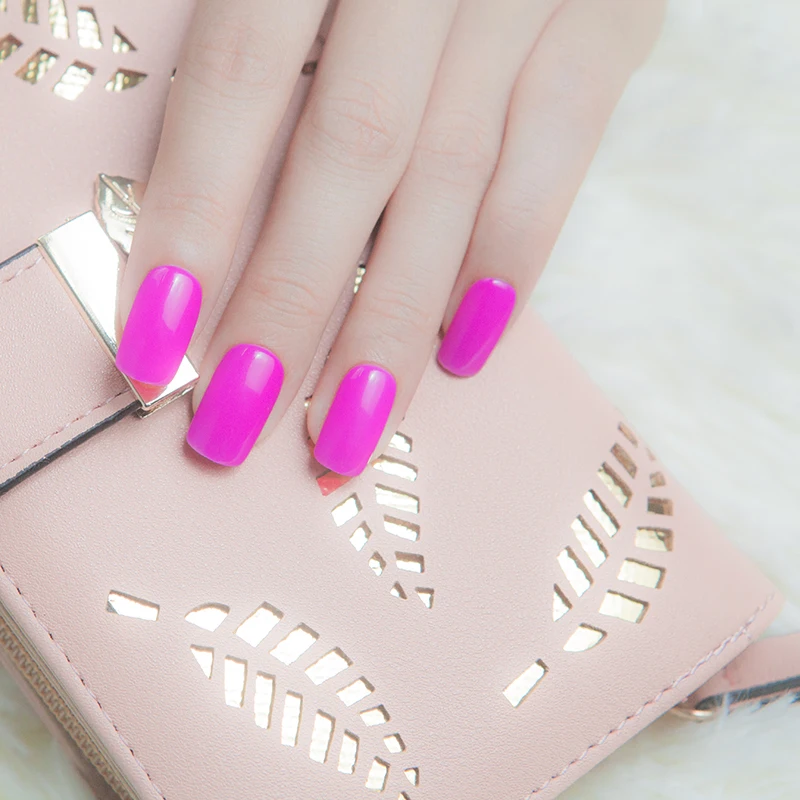 Belle Fille розовый гель лак для ногтей Lakiery Hybrydowe Vernis Полупостоянный УФ Шарм Блестящий