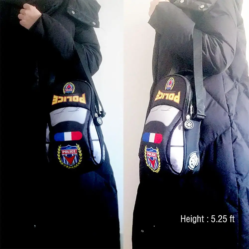 Дети Мальчики полицейский автомобиль Ланч мешок мультфильм изоляционные сумки
