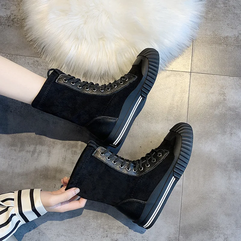 

Network Red Boots Children 2019 Autumn New Style Middle Boots Martin Boots British Style Breathable Versatile Spring And Autumn