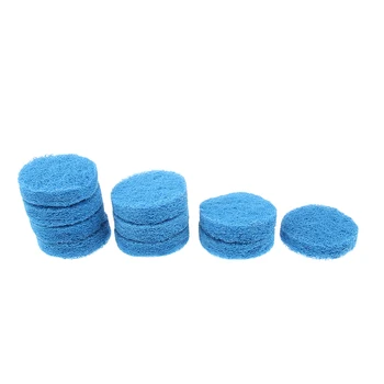

10 Pieces Non-woven Dish Washing Sponge Scrubbers Kitchen Cleaning Tool Blue, Lightweight and Portable