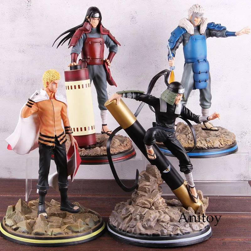 Наруто фигурка Shippuden Shodai Hokage Senju Tobirama kakahi Uzumaki Наруто фигурка Аниме ПВХ Коллекционная модель игрушки