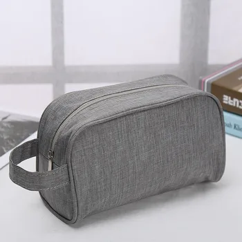 

Brand Women Men Small Waterproof Makeup Bag Travel Beauty Cosmetic Bag Canvas Organizer Case Necessaries Make Up Toiletry Bag
