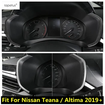 

Lapetus Accessories Fit For Nissan Altima / Teana 2019 2020 Stainless Steel Dashboard Instrument Gauge Screen Cover Kit Trim