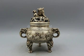 

Vintage Insence Burner House HandMade Incense Vaper Smoke Aroma Oil Burner Queimador De Incenso Incense Burner Statue EA6XXL