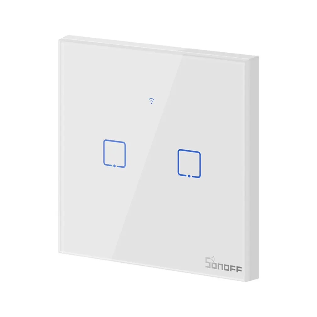 SONOFF T0/T1/T2/T3 EU PLUG TX Wifi Touch Wall Light Wireless Switch Smart Home 1/2/3 Gang Voice/APP Control With Alexa Google SONOFF T0/T1/T2/T3 EU PLUG TX Wifi Touch Wall Light Wireless Switch Smart Home 1/2/3 Gang Voice/APP Control With Alexa Google
