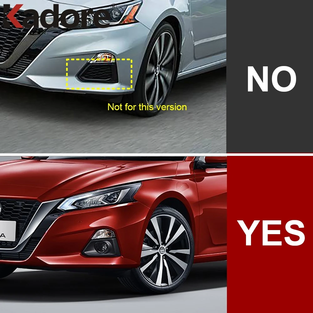 Противотуманные фары для Nissan Altima 2019 2020 Edition ONE ABS хромированные передние