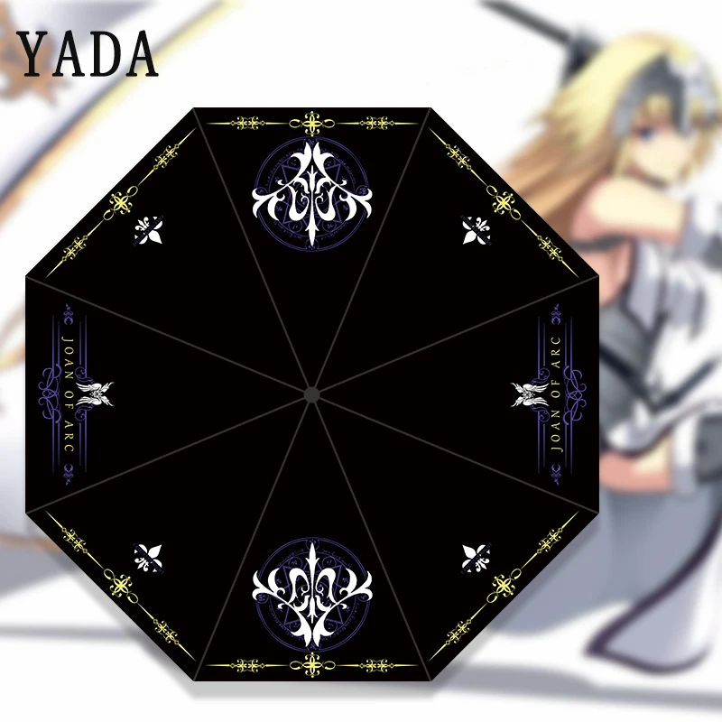 

YADA 2019 High Quality Anime Boy Umbrella Women uv Rain Men LOVE Heart Dragon Umbrellas For Men Windproof Folding Umbrella YS774