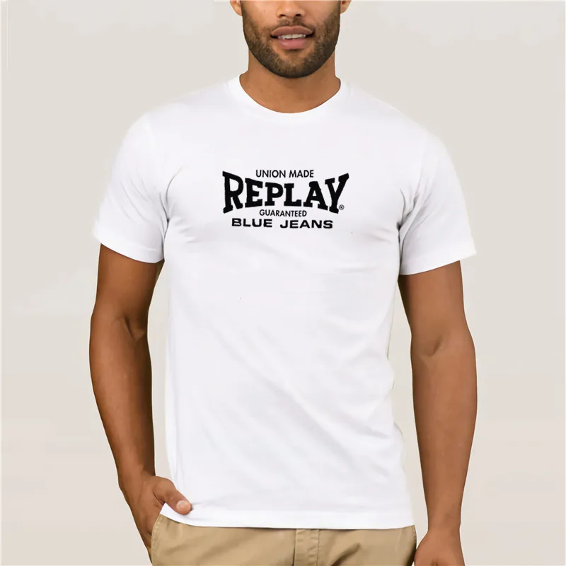 

Moda Rahat Bask l T G mlek erkek Logo K sa Kollu Pamuk T Shirt men