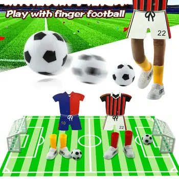 

9pcs/set Mini Soccer Game Finger Toy Football Match Funny Table Game Set With Two Goals Fun Funny Gadgets Novelty Funny Toys