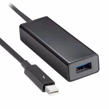 

High quality Thunderbolt port to USB 3.0 super high speed hard drive adapter dongle free shipping tracking number