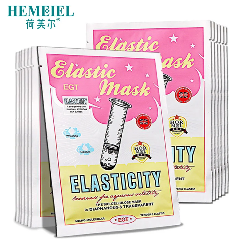 HEMEIEL EGT Elasticity Mask Lifting Firming Skin Hyaluronic Acid Hydrating Moisturizing Smoothing Korean Care Facial | Красота и