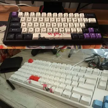 

Replace SpaceBar Keycap PBT Five Sides Dye-Subbed Spacebar 6.25U Cherry Profile Space Bar Keycap for DIY Mechanical Keyboard