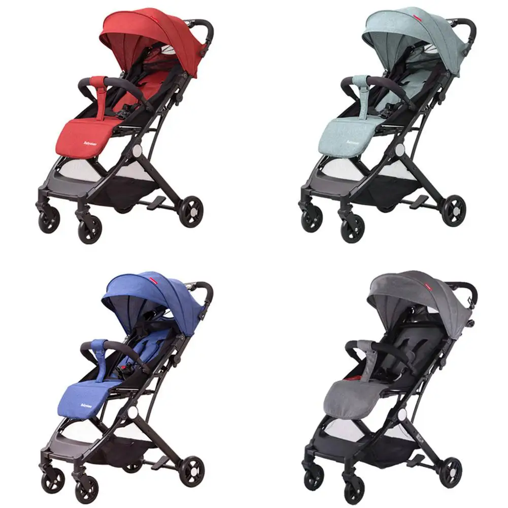 Kidlove легкая коляска с рамой для автомобиля, переносная Складная коляска с зонтиком, детская коляска для новорожденных, для путешествий, на самолете