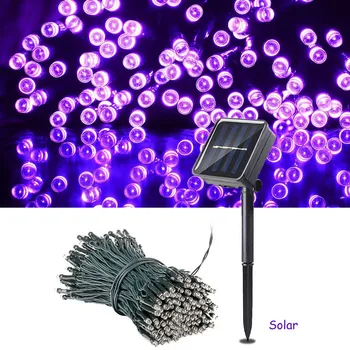 200 Led Solar Garland String Fairy Lights Outdoor 22M Solar Powered Lamp for Garden Decoration 3 Mode Holiday Xmas Wedding Party 1