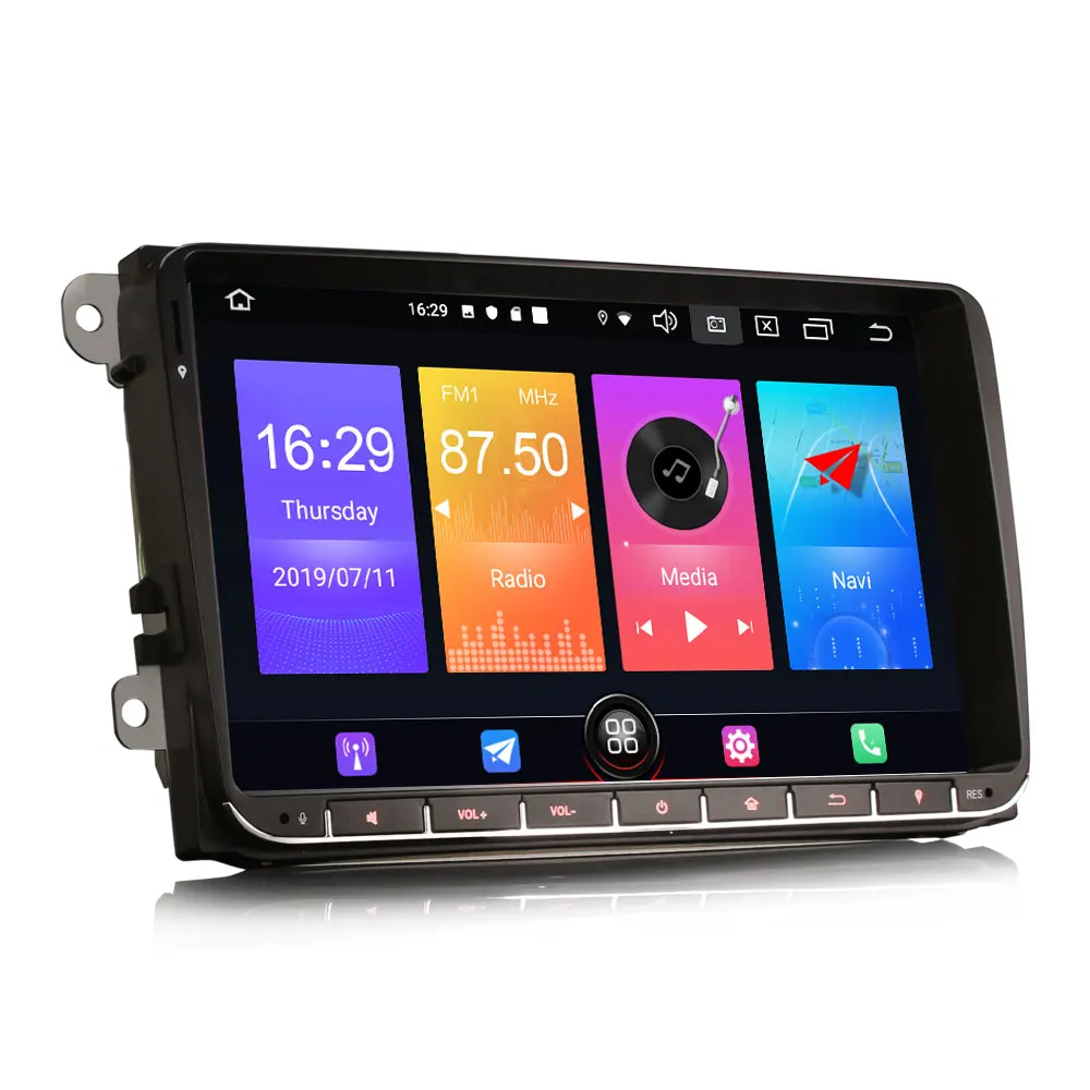 Cheap 9" Android 9.0 Pie OS Car Multimedia GPS Radio for Skoda Roomster 2003-2015 & Skoda Rapid 2012-2013 & Skoda Patrick 2004-2008 2