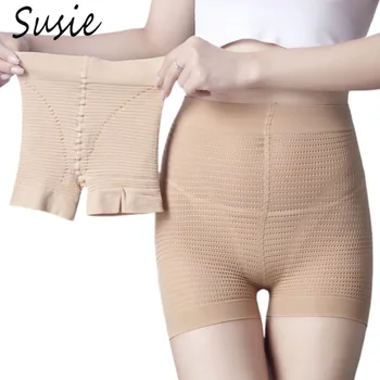 

Women Sexy Mini Very Stretch Safety Seamless Butt Lift Shapewear Underpants Solid Color High Waist UnderDress Slip Shorts