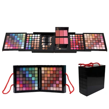 

Full Professional Neon Eyeshadow Makeup Set Box Cosmetics for Women 177 Color Lady Eyeshadow Palette Makeup Set Neon Eyeshadow