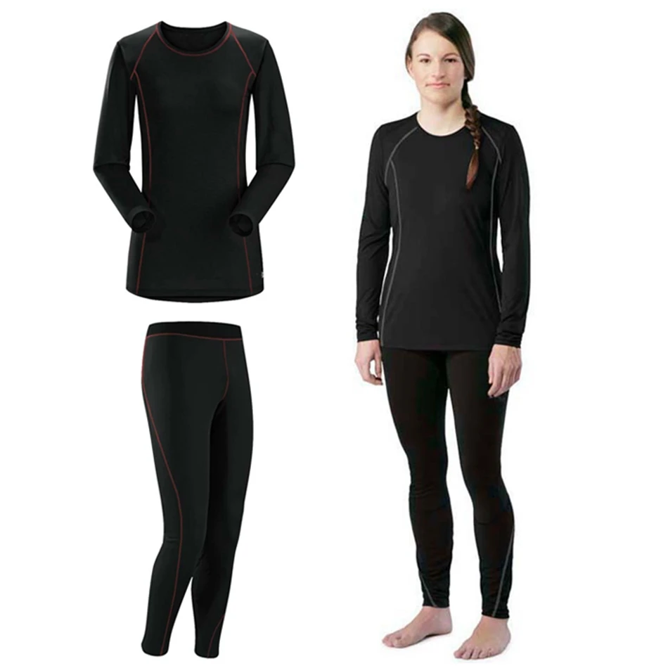 Winter Thermal Underwear Sets Women New Quick Dry Warm Women's Thermo
