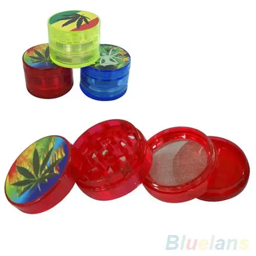 

4 Layers 2inch Leaf Herbal Tobaccoed Grinder Spice Crusher Hand Mill Muller