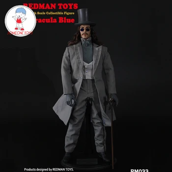 

1/6 Dracula Red Dracula Blue Version Action Figure Model for Collection