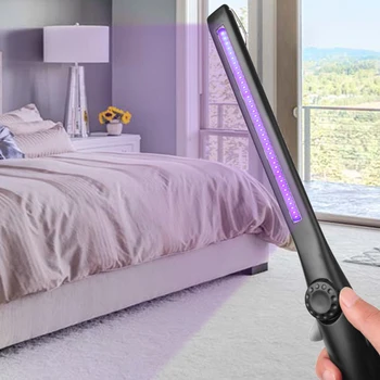 

Portable Ultraviolet Lamp UV Sterilizer Light USB Rechargeable UVC Bactericidal Lamp Handheld Disinfection Germicidal COB Bulb