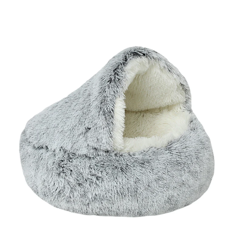 Gray Long Plush