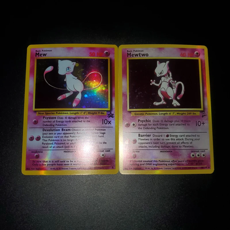 5 шт./компл. 1996 первое издание Pokemon Charizard Blastoise Venusaur Mewtwo Мега флэш коллекция карт битва детские игрушки подарок