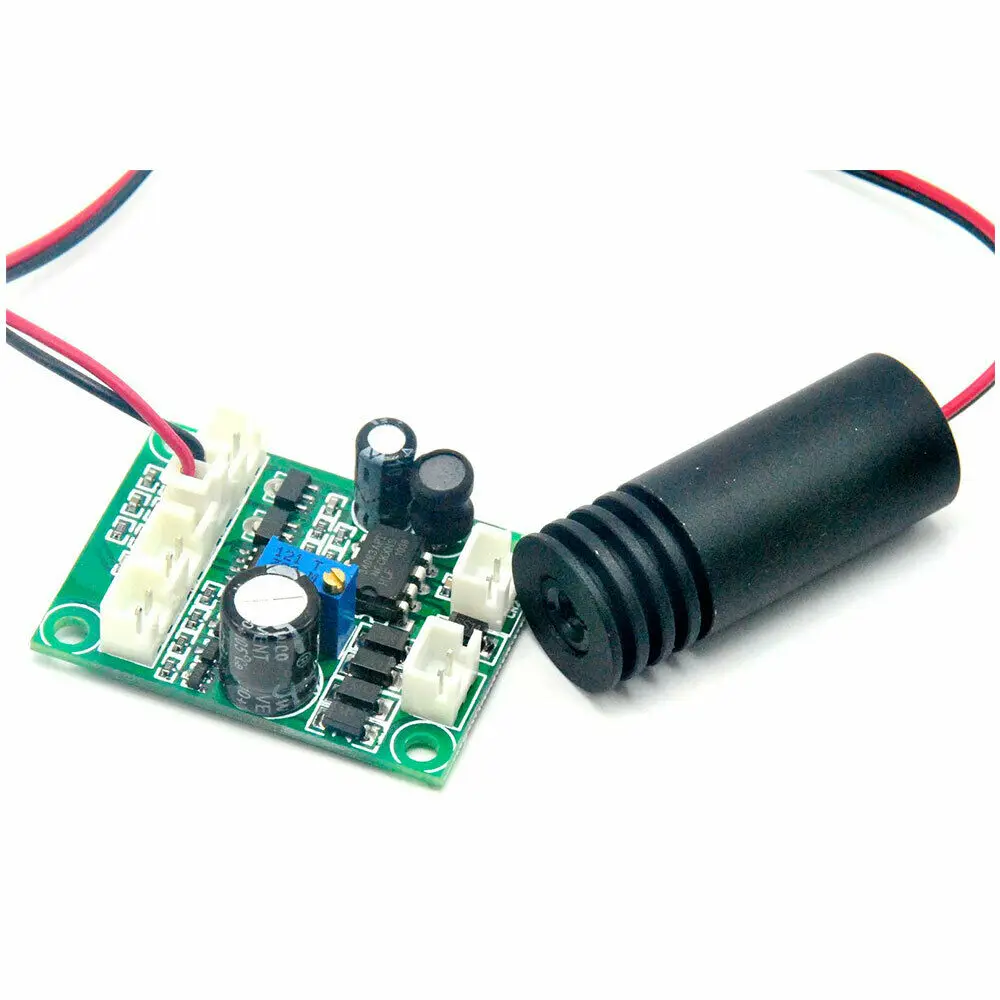 

Focusable 980nm100mw 12v Focus Dot Infrared IR Laser Module 18*45mm