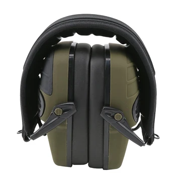 

Outdoor Ear Muffs Sports Portable Hearing Protection Gifts Foldable Battery Powered Head Mounted Sponge Soft Noise Reduction