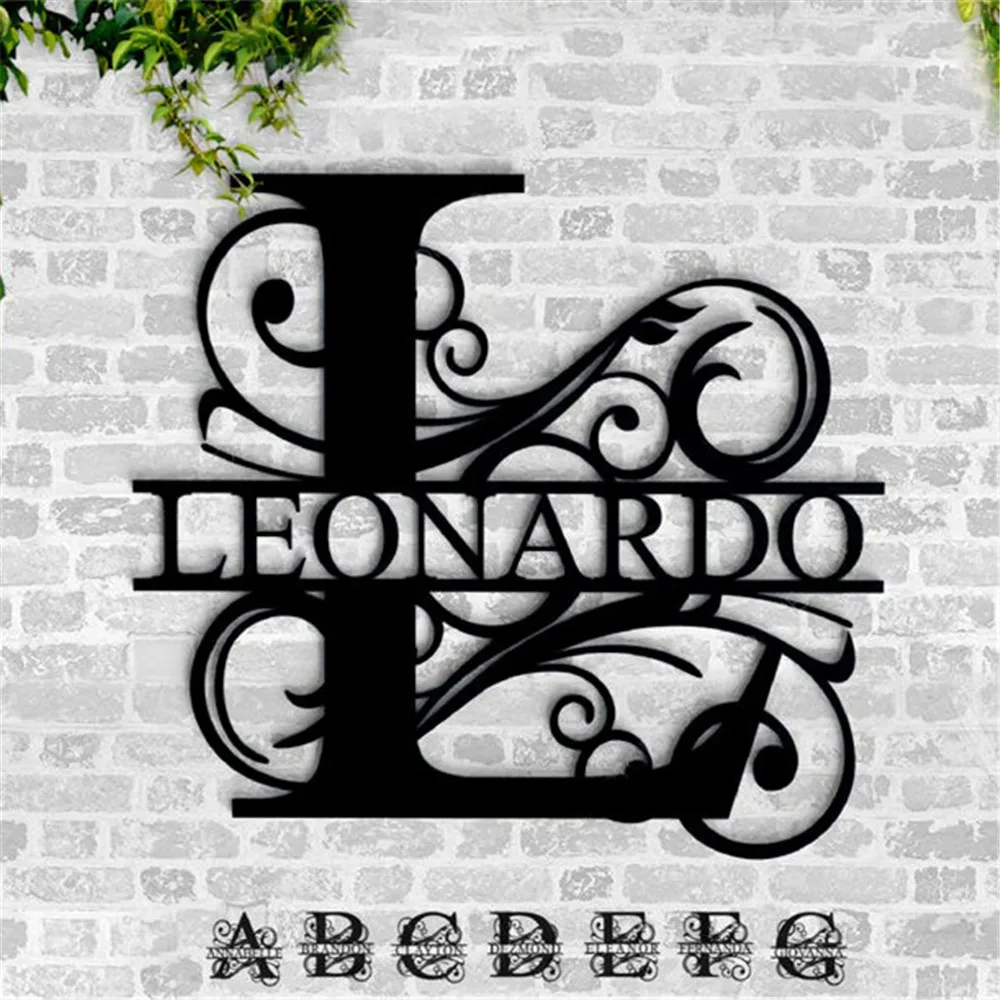 Personalized Monogram Door Decor-G 2 | Personalized Monogram Door Decor-G 1