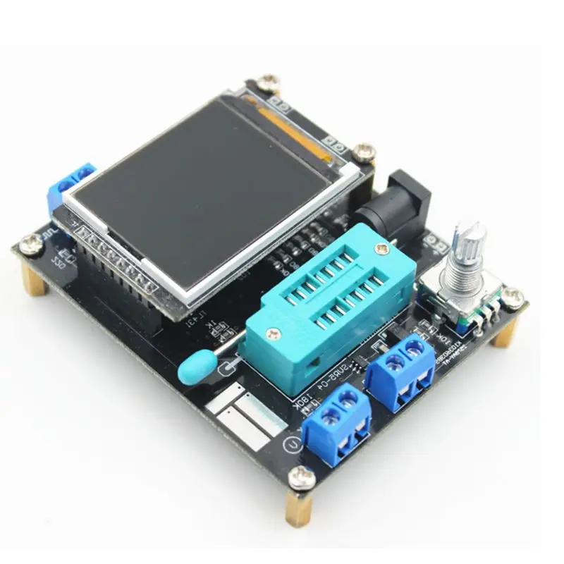 GM328 Транзистор тестер LCR диод емкость ESR метр pwm генератор сигналов
