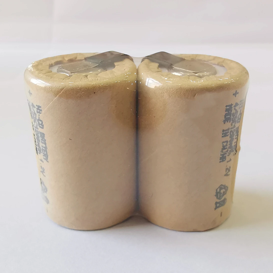 Nicd 2 шт. Ni CD 4/5SC1200mAh батарея высокой мощности Sub C с вкладками 10C 1 V Аккумуляторы для