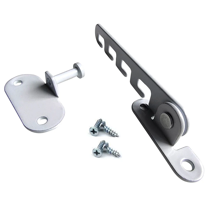 2pcs Window Limiter Wind Hook Ventilation Limit Retainer Child Safety Wind Brace Bracket Door Lock Latches Window Restrictor