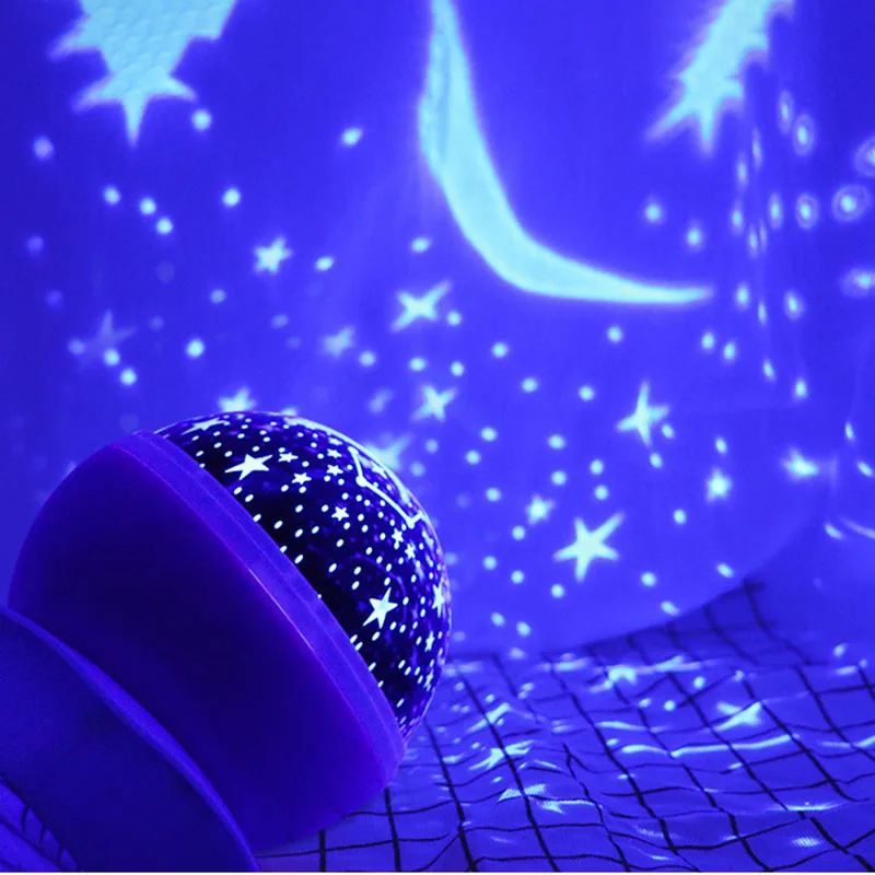 Единорог ночник волшебная планета проектор земля Вселенная светодиодный светильник красочный поворот мигающая звезда дети ребенок Рождественский подарок D30