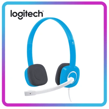 

Logitech H150 Dual 3.5mm Wired Headphone Stereo Over-Ear Headset Earphone with Microphone for Computer PC Desktop Laptop