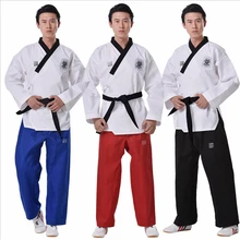 Костюм кунг-фу для взрослых, традиционная китайская одежда для мужчин, для соревнований по боксу, ушу, тхэквондо, Тай Чи, одежда для тхэквондо, топ+ штаны