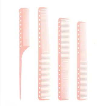 

Hot Sale Hairdressing scale pointed tail comb Hairdressing Hair Styling Rat Tail Comb pink Plastic Fine-tooth Hair Comb Beauty T