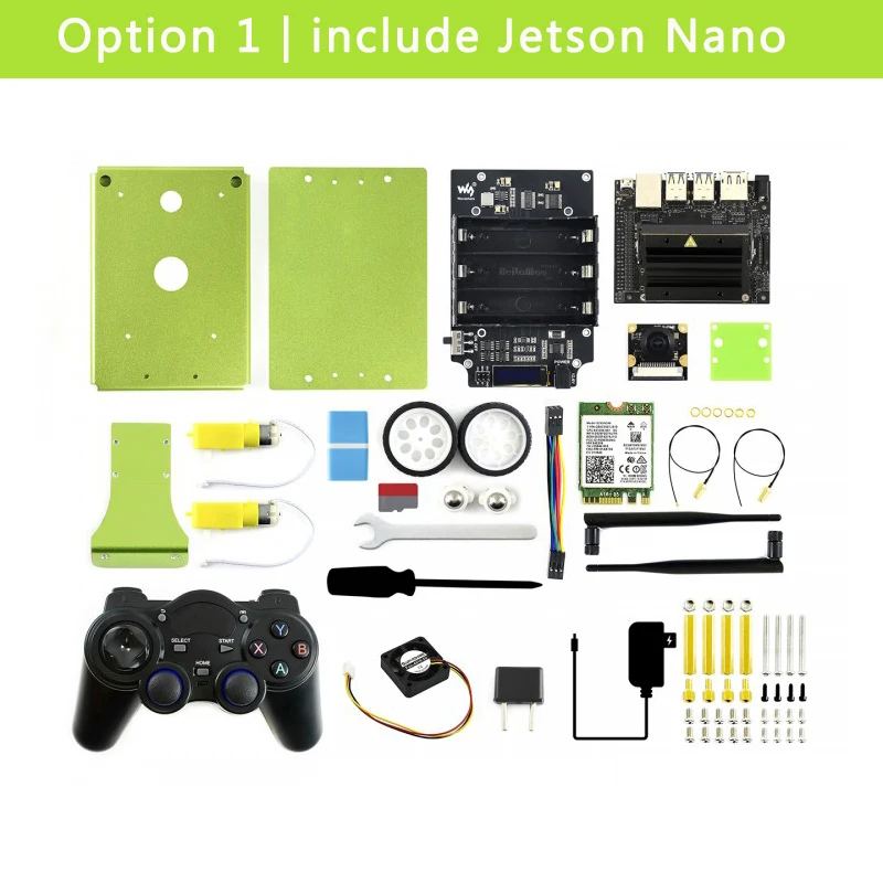 Официальная компания Nvidia рекомендует Jetbot Smart AI Robot Kit для Jetson Nano Development Kit с камерой WiFi Bluetooth для Jetson Nano