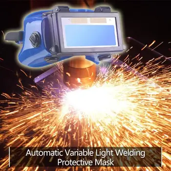 

Solar Auto Darkening Eye Mask Welding Helmet Eye Glasses Goggles for Welder