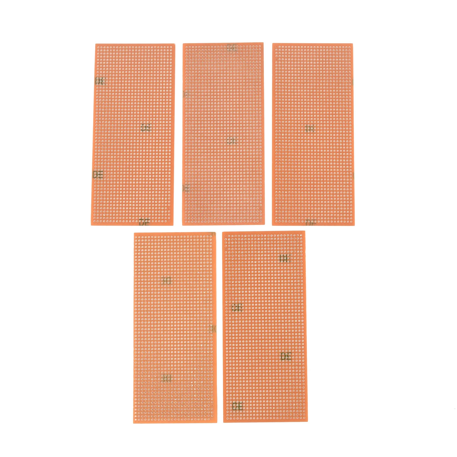 5 шт. 6,5x14,5 см Stripboard Veroboard Uncut PCB Platine односторонние печатные платы