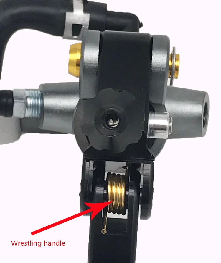 Universal CNC 22mm Motorcycle Brake Motorized refit fittings electric and friction general CNC refit For Honda Suzuki Kawasaki