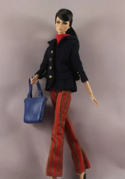 Новые стили одежды куклы игрушки платье юбки пальто брюки для fr BB 1:6 куклы A176