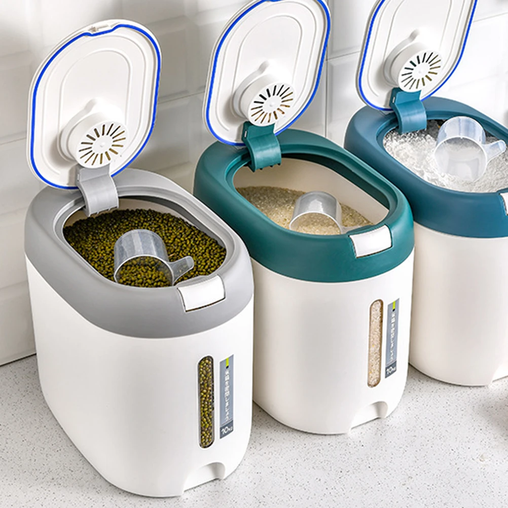 Kitchen Container 10kg Bucket Moistureproof Insectproof Rice Box