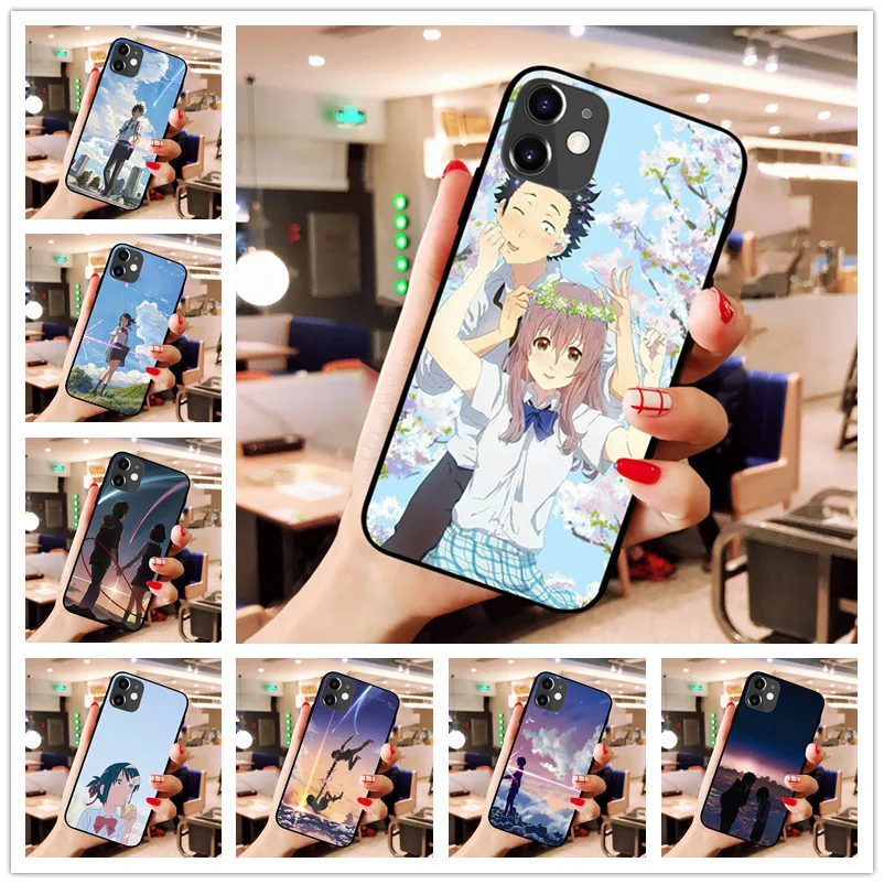 Your Name TPU Soft Silicone Phone Case for Apple iPhone 8 7 6 6S Plus X XS MAX 5 5S SE XR 11 11pro max Cover | Мобильные телефоны и