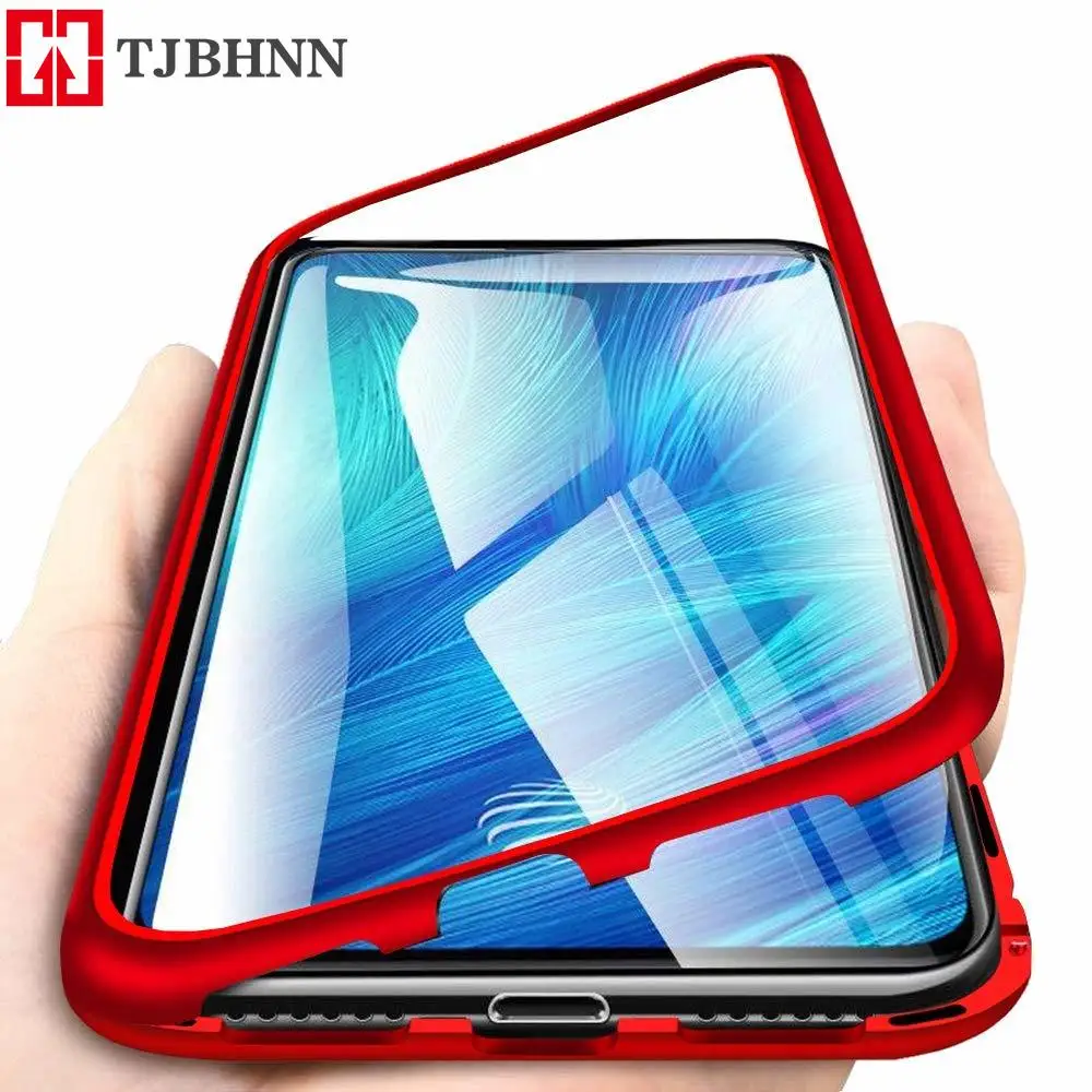 360 магнитный металлический чехол для Vivo Y85 V9 X20 плюс v11 pro z3 v15 s1 nex2 x23 x27 y95 y91 IQOO магнит