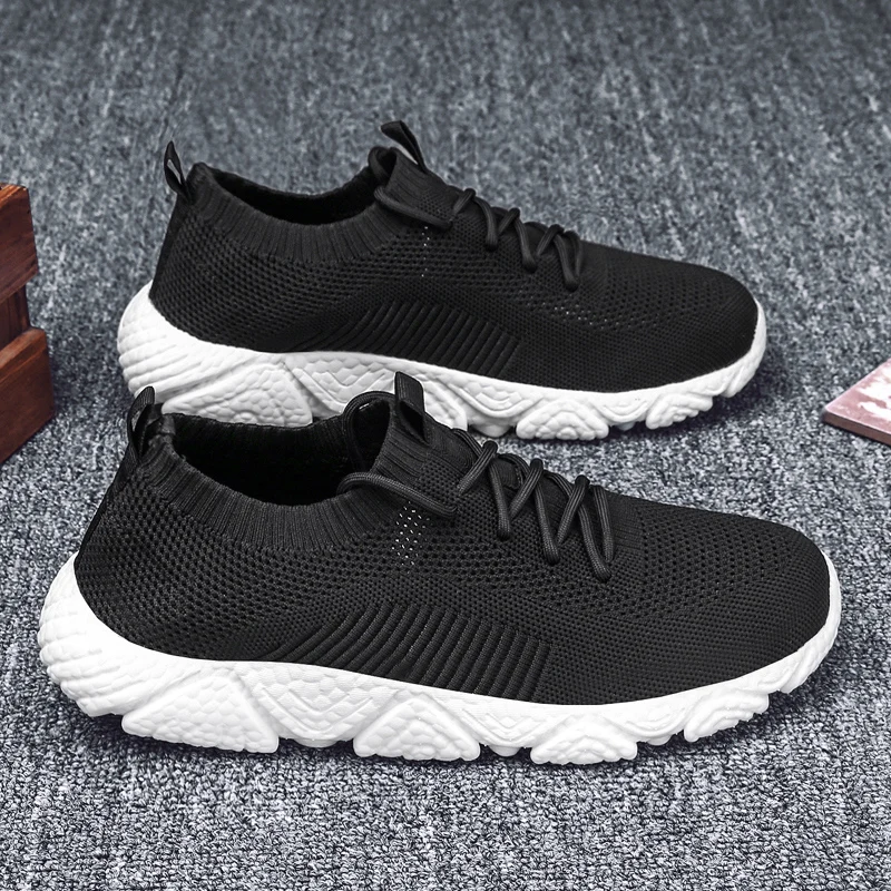 ZINXINBreathable casual sports men's running trendy shoes wild large size net shoes trendy mesh new men's shoes
