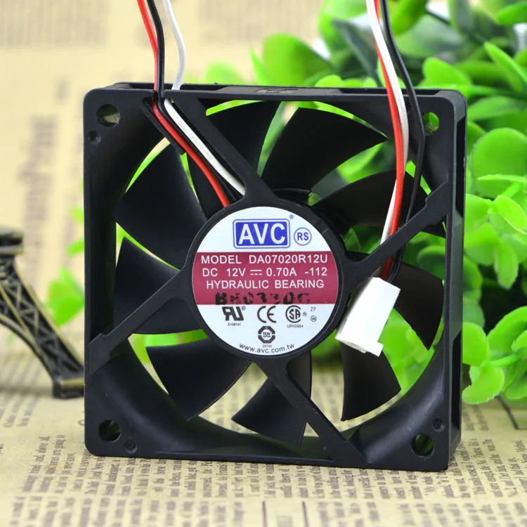 Для AVC DA07020R12U 12 В 0.70A 7 см 70203 линия гидравлический вентилятор охлаждения