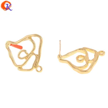 

Cordial Design 100Pcs 22*26MM Jewelry Accessories/Hand Made/Earring Findings/Irregular Shape/DIY/Jewelry Making/Earrings Stud